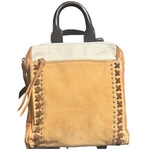 B1. The SAK 100% Leather Convertible Backpack or Cross Body Small